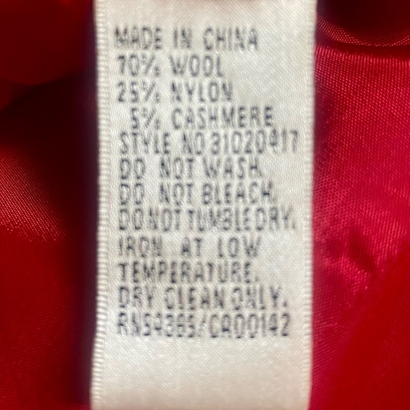 Cashmere/wool blazer - Picture 3 of 3